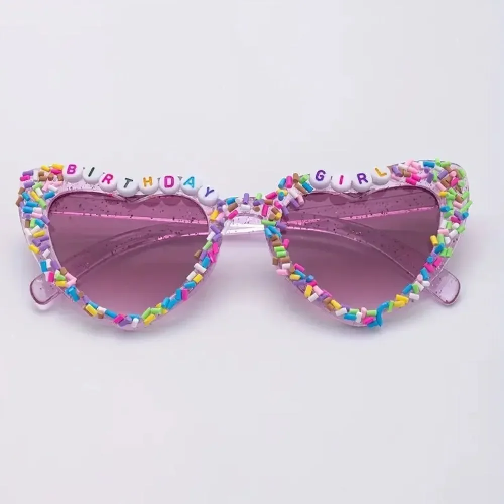 Birthday Girl Purple Shaded Sunglasses